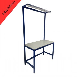 Medium Duty Workbench 1200x600mm inc Light Rail